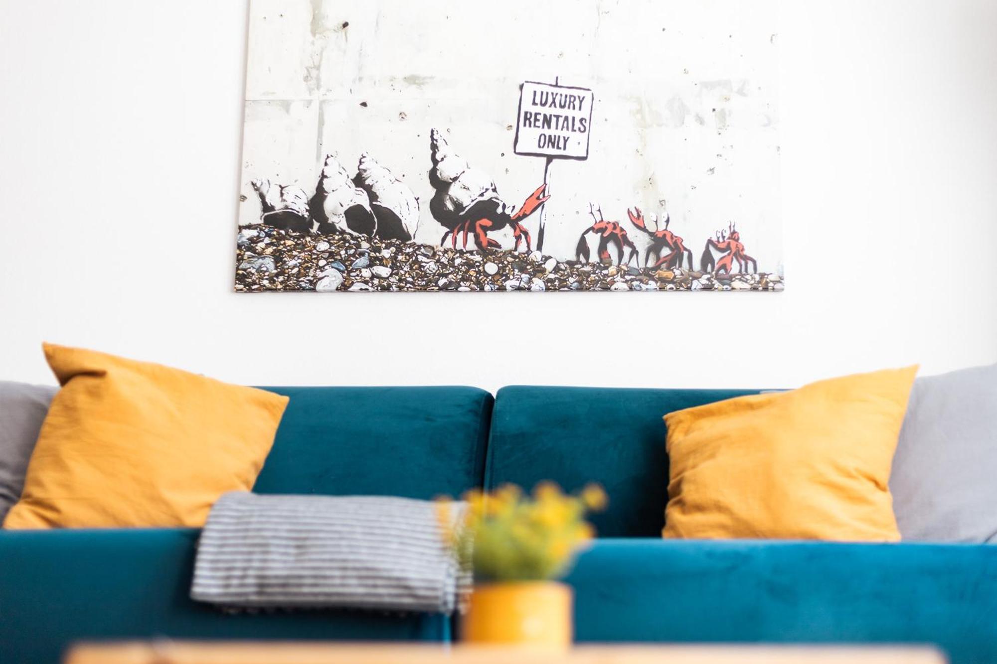 Ko-Living Space An Der Oper - Street Art Design Apartments Halle  Bagian luar foto